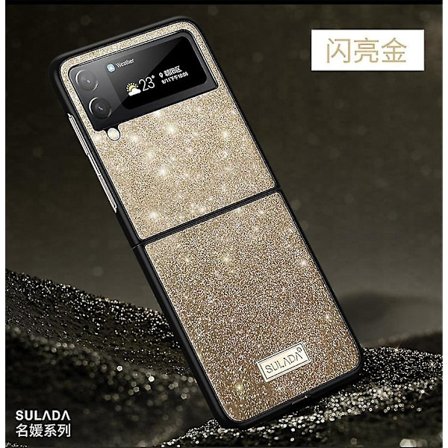 Fodral Kompatibelt med Samsung Galaxy Z Flip 5 Lyx Glitter Stjärna Baksida Skal för Z Flip 5 för Kvinnor