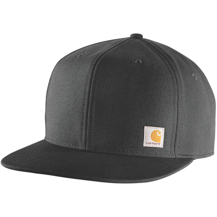 Carhartt Workwear Carhartt M's Firm Duck Flat Brim Cap Black