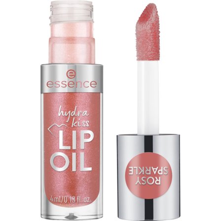 essence HYDRA KISS olio labbra 11-Rosy Sparkle 4ml - Gloss