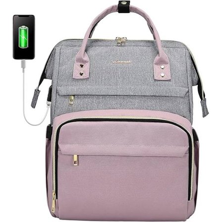 2 stk. Ryggsekk for kvinner, Tenårings Laptop Bag for College