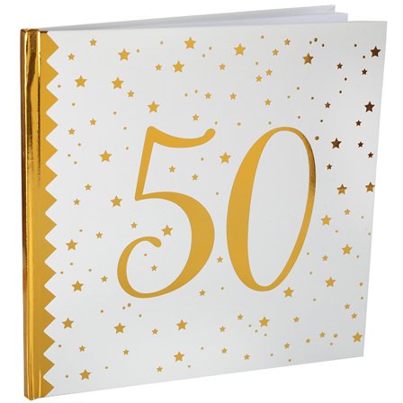 Vieraskirja 50 vuotta Valko/Kulta