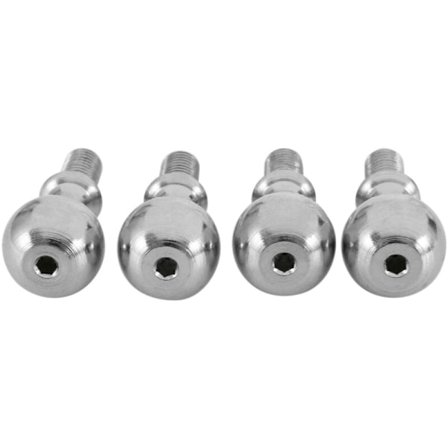 4 stk sett stålkulehodeskruer for ARRMA 1/8 KRATON Notorious Outcast Talion 1/7 FIRETEAM RC bil oppgraderingsdeler,1