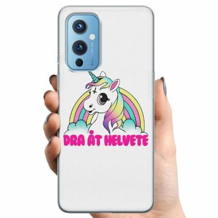 Oneplus 9 Tpu Mobilskal Unicorn - Dra Åt @!#