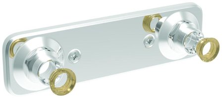 Vatette V6 Blandarfäste för kopparrör, dold rördragning 150 c/c, Badrum