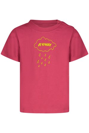 K-way T-shirt Maniche Corte Bambina Rosa