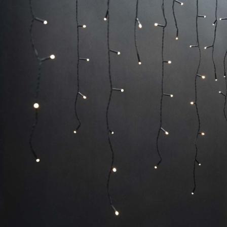 Nedis Dekorative Istagelys | 360 LED's | Varm Hvid | 9.00 m | Lyseffekter: 7 | Strømforsyning