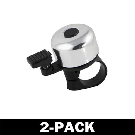 Ringklocka för Cyklar - Enkel att använda - Silver