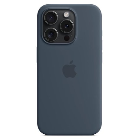 Silikone Magnetisk Telefoncover til iPhone 15 Pro Max Kompatibel med MagSafe - Perfekt