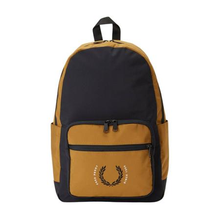 Fred Perry Rugzak , Zwart , Heren , Maat: ONE Size Rugzakken