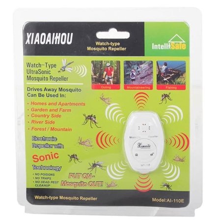 Bærbar Myggbeskyttelse | Ultralyd Anti Mygg- og Insektavviser—pa