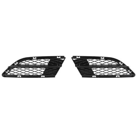 2 stk foran støtfanger Nedre tåkelys Grille Mesh Grill Passer for - 335I 328I E90 E91 2008-2012 51117198901 51117198902