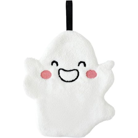 Spøgelsesviskestykker - Søde Håndklæder Halloween Karklude Bløde Viskestykker | Sjov Spøgelsesdekoration Halloween Absorberende Viskestykkesæt