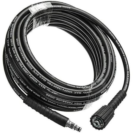 10m Trykkvaskerslange for Karcher K3 K4 K5 K6 K7, Trykkvaskere M22 Vannrenseslange og Klikktype Pluggtilkobling