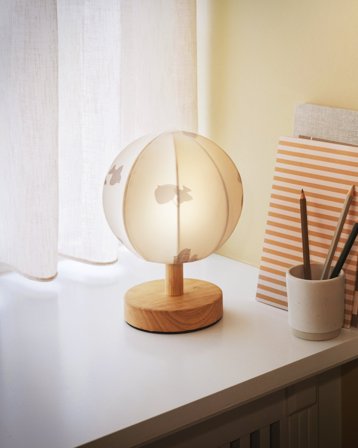 Portable Night Lamp with 3 Dimmable Light Settings & Battery