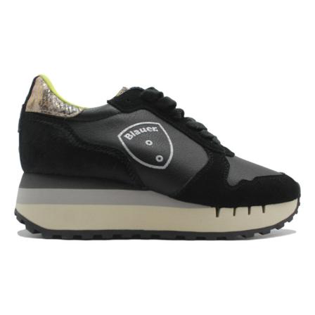 Blauer Sneakers Sort, Dame, Størrelse: 41 EU