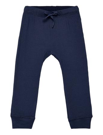 Rib Jersey Trousers Blue Copenhagen Colors