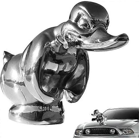 Arg And Motorhjelms Ornament, Legering 3D Sjov And Motorhjelms Ornament Bil Motorhjelms Ornament, Selvklæbende And Bilklistermærker, Metal And Statue 