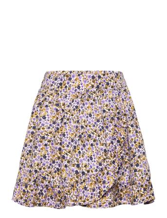Vmelsa Vivika Nw Skirt Girl Dresses & Skirts Skirts Short Skirts Multi/mønstret Vero Moda Girl*Betinget Tilbud