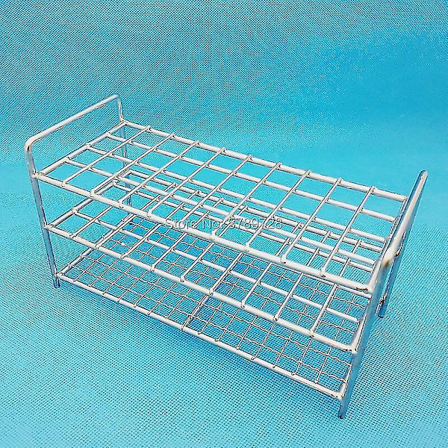 1 stk 16mm 40 huller Ståltråd Reagensrørstativ