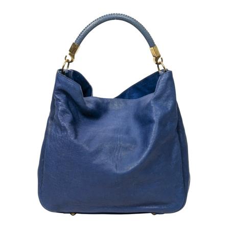 Yves Saint Laurent Vintage, Pre-owned Handbags Blauw, Dames, Maat:ONE Size