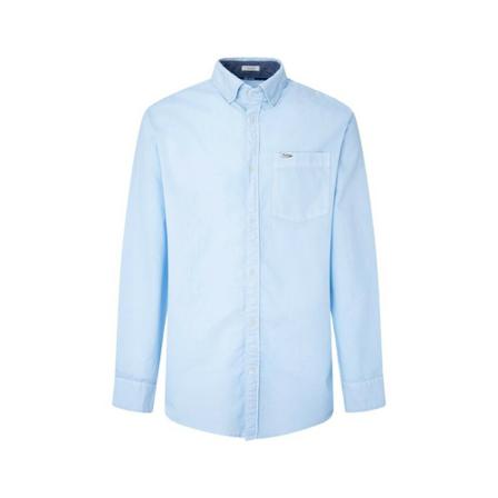 Pepe Jeans Casual Shirts Blå, Herre