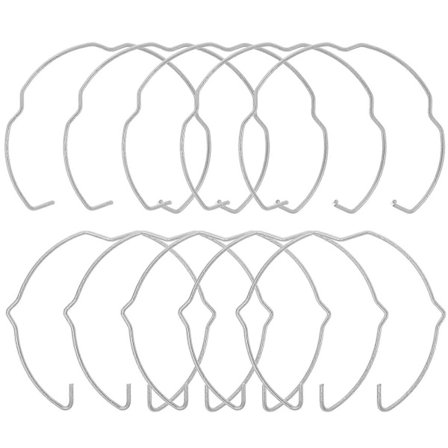 6 stk. kraftige lampefastgørelsesspænder til forsænkede lamper Metal fjederclips til downlights Udskiftning af fastholdelsesklemmer Pæreholdere