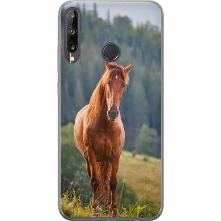 Huawei P40 Lite E Genomskinligt Skal Hästar