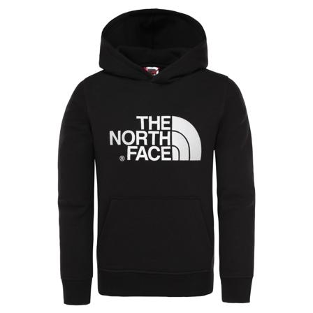 The North Face Youth Drew Peak Pullover Hoodie Children long-sleeved sweaters Black S