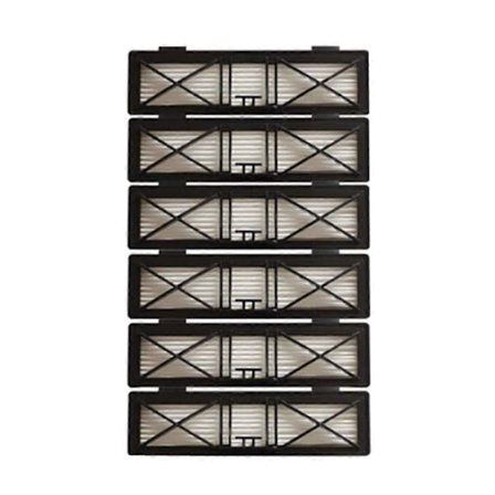 6 kpl HEPA-suodatin Neato Botvac D7 D3 D4 D5 D6 D70 D75 D80 D85 -malleille ja Neato Botvac 75e 80 85 -suodattimille, pölynimurin osat LGL