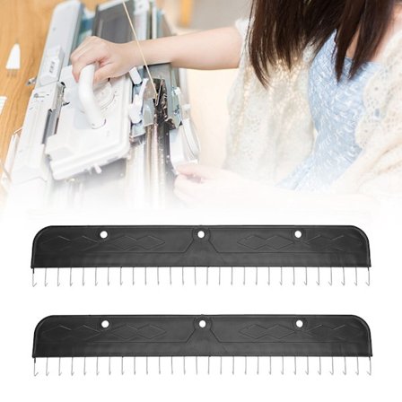 2-delt galgestativ for strikking, broderitilbehør, hobby, svart, kompatibel med strikkemaskiner