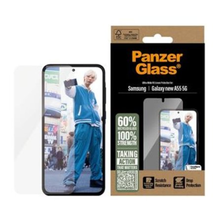 Samsung Galaxy A56 PanzerGlass Ultra-Wide Fit Skärmskydd - 9H