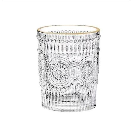 1 kpl 300 ml Pohjoismaalaisen Phnom Penhin lasinen retro-auringonkukka-vesikupillinen