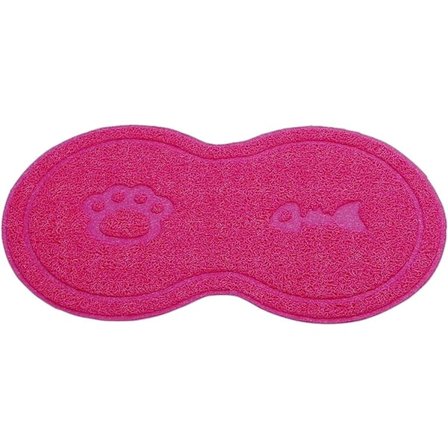 Fodermåtte til kæledyr, vandskål til hund og kat, vandtæt, skridsikker måtte til kæledyr