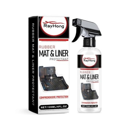 Rayhong Bilgummimattsskydd, Multifunktionell Skumrengörare För Borttagning Av Olja Från Bilens Interiör, Tak Och Golvmattor