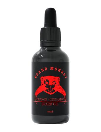 Beard Oil Orange/Cinnamon Beauty MEN Beard & Mustache Beard Oil Nude Beard Monkey*Betinget Tilbud