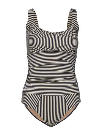 Md Holi Vintage Bathingsuit Unwired Badedragt Badetøj Blå Marlies Dekkers