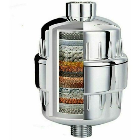 Universell duschfilter vattenfilter mjukgörare hårt vatten renare duschhuvud