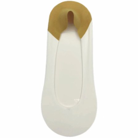 3 Par Is Silkesokker Bådsokker GUL