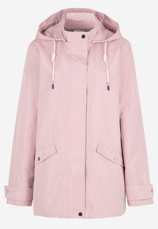 Cellbes of Sweden - Fodrad jacka med avtagbar huva - ljusrosa - för damer - 50/52