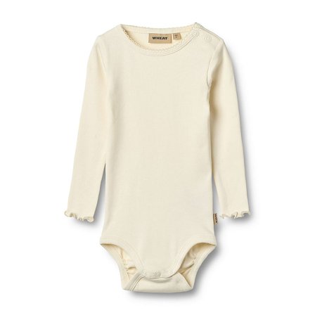 WHEAT Body Long Sleeve Regitze Rose Water Flowers Str 80/12 m, Tøj & Bolig, Børnetøj, Sparkedragter & Bodyer