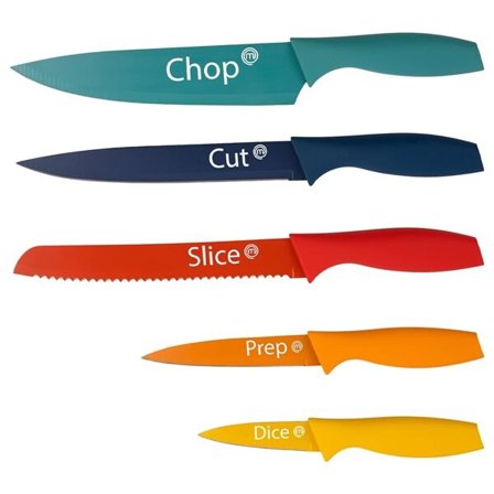 Masterchef Vivid -veitsisarja, jossa 5 veistä - värikäs - Tunnettu MasterChef Suomesta