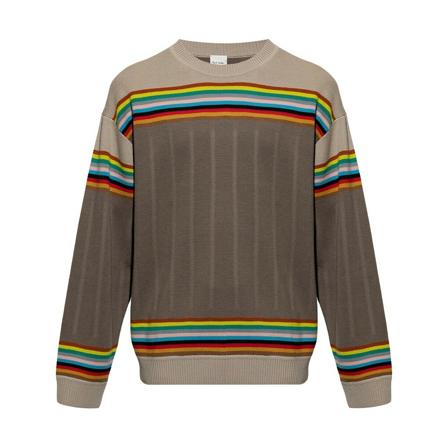 Paul Smith, Knitwear Beige, Heren, Maat:S
