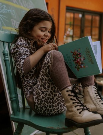 Fliink Benna Leo Pullover - Brown - 4 Y