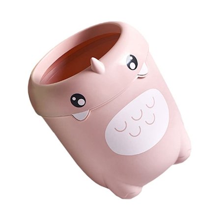 Dinosaur Skraldespand Pink