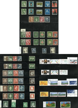 Tyskland til 2001 - Samling i 2 indstiksbøger