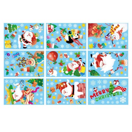 Staattiset joulutarrat ikkunatarrat 5 5