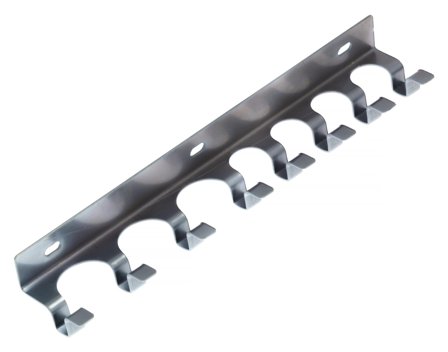 PELA 509740 Pipeholder for 8 stk piper, 1/2", Garasjeinnredning & oppbevaring