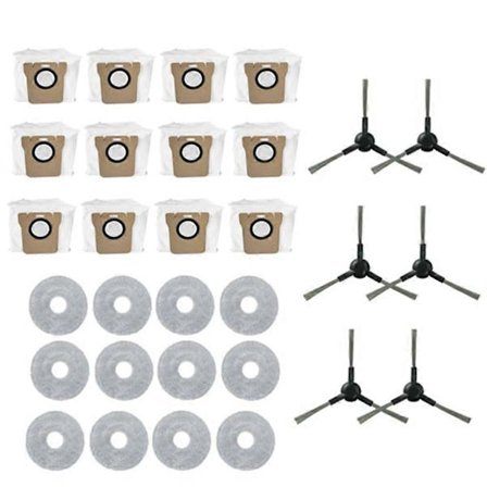 Kompatibel med JONR P20 PRO Reservedele Sidebørste Moppeklud Støvpose Tilbehør Forbrugsvarer