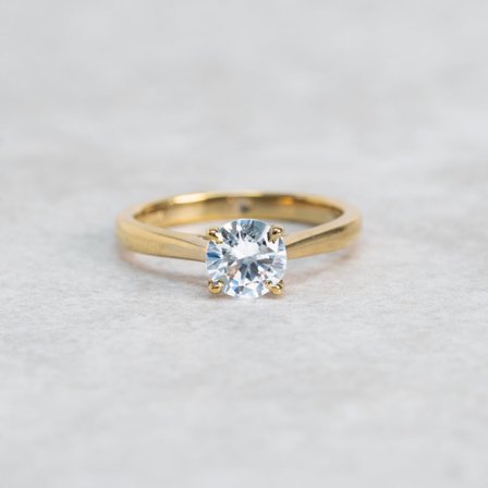 Förlovningsring Vallmo, 18K Rödguld - Förlovning- och vigselringar