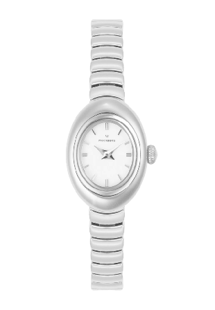 Mockberg Belle Oval Petite Steel Watch Klockor Dam Silver ONESIZE